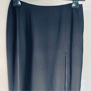 Cache Maxi Tailored Skirt Black